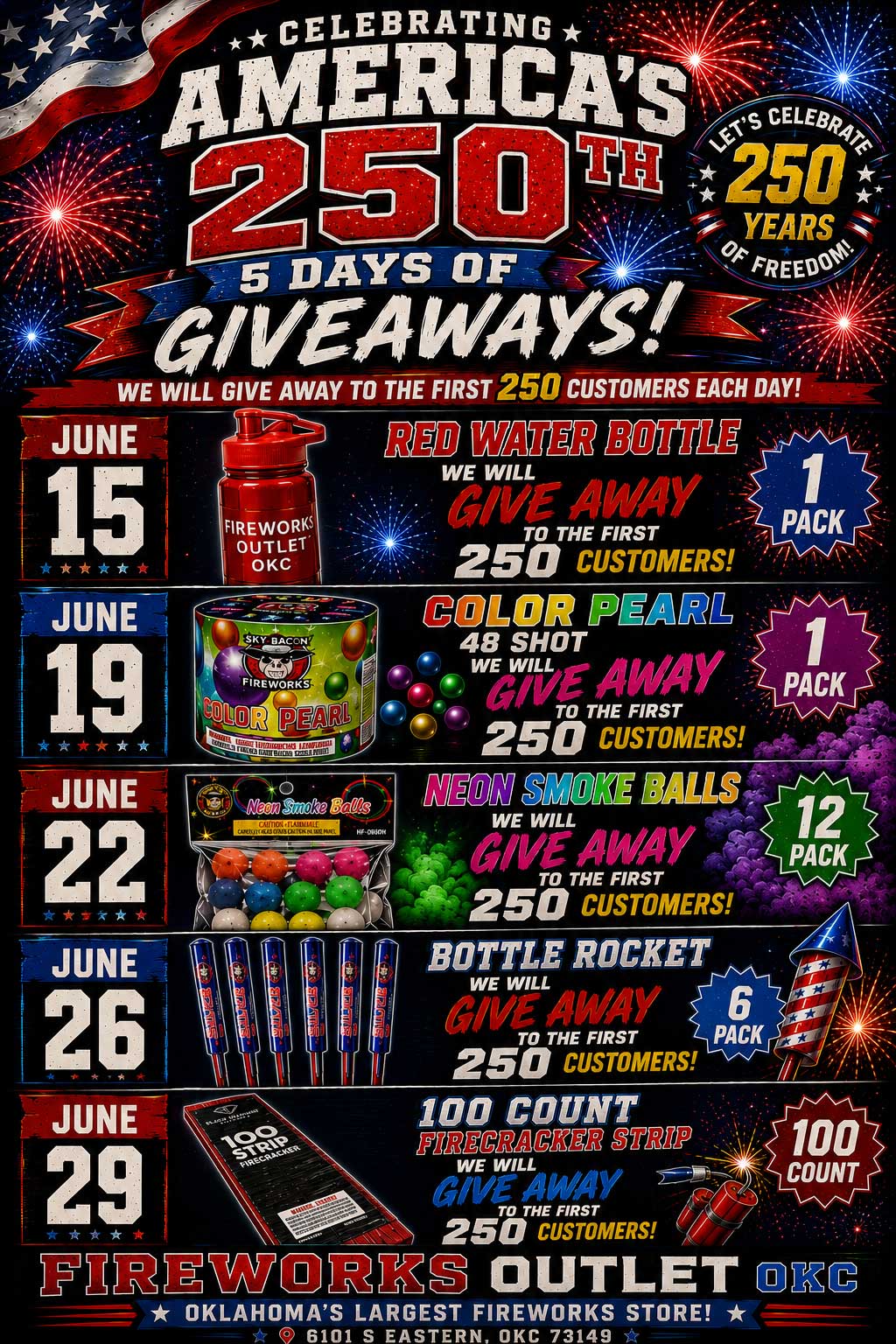 OKC Fireworks Store Deals 2026